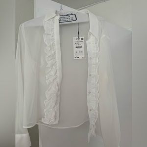 Sheet Zara Ruffle Blouse